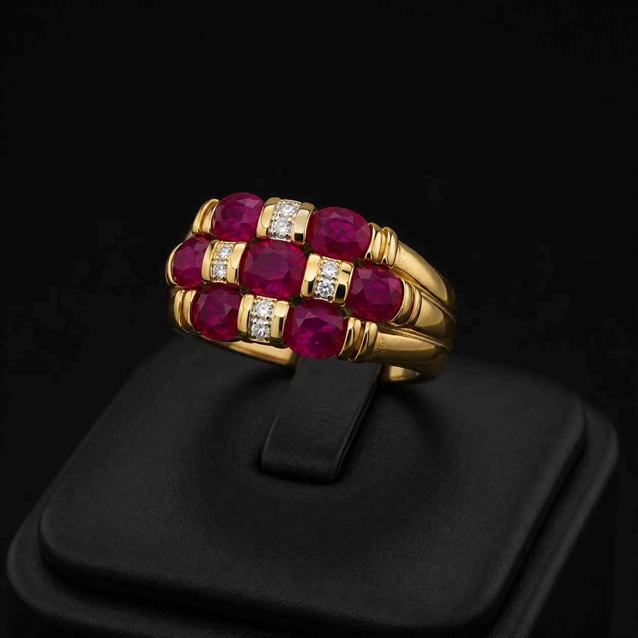 Rubis en damier