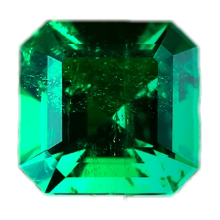 Cut emerald